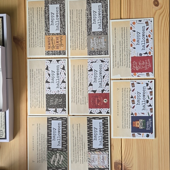 Handmade Harry Potter Themed Halloween Boxed Cards Set - Picture 3 of 12